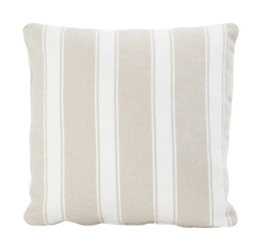 Подушка декоративная 50 &times; 50 Boucle stripe Cream