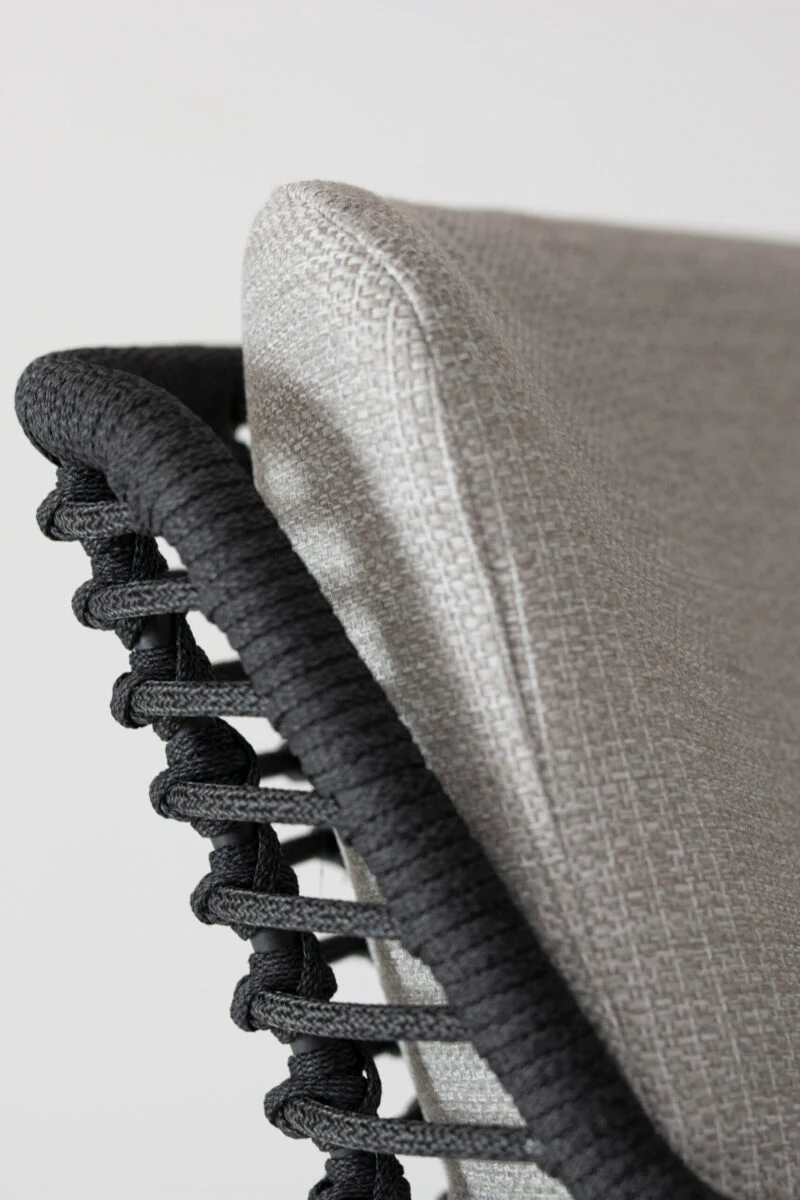 Асханаға арналған FABRICE Anthracite орындығы