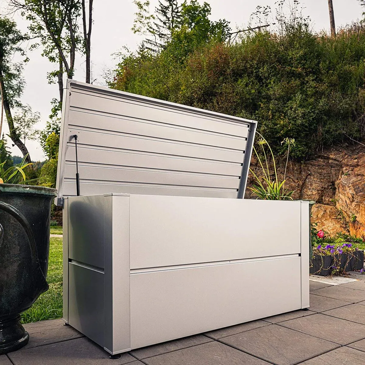 Gardenbox-M GUARDI Ben күміс түсті сақтау жәшігі